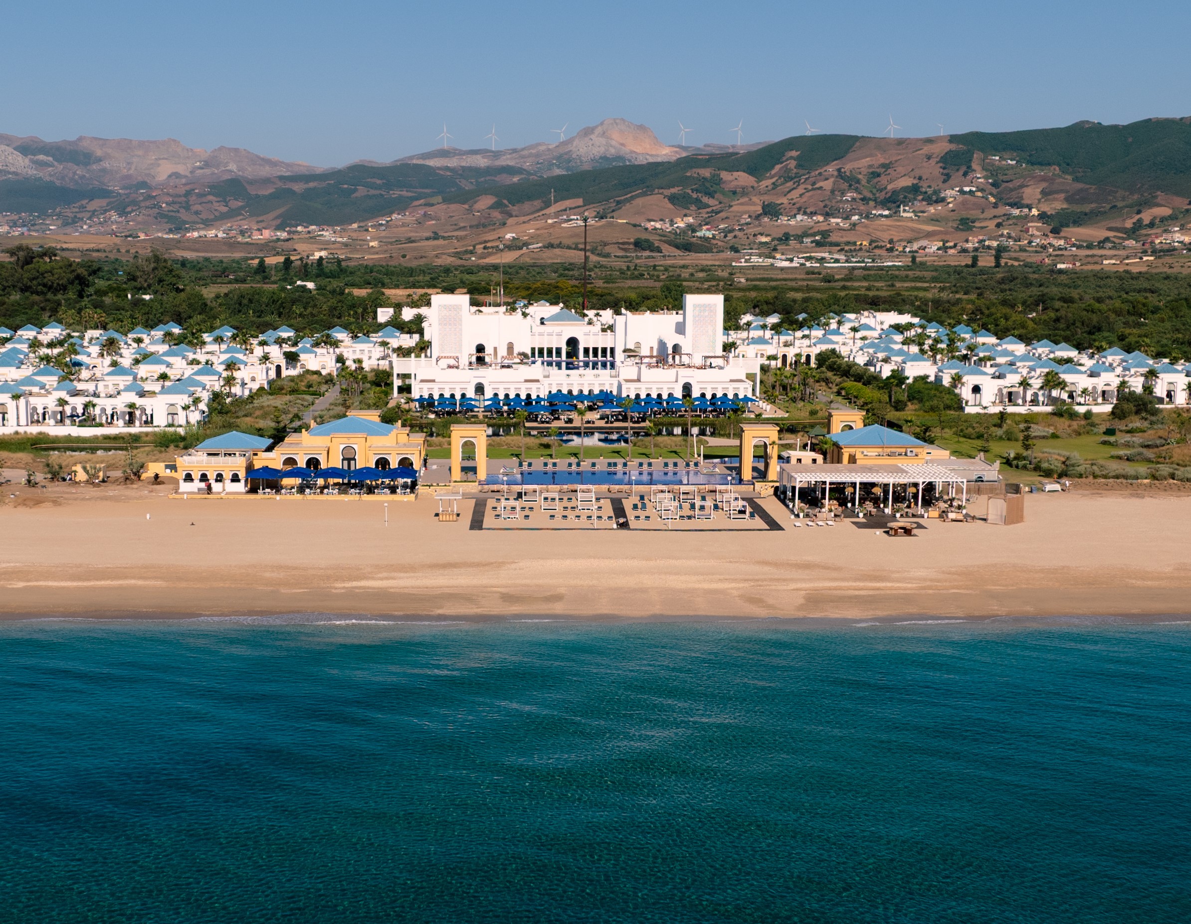 Banyan Tree Tamouda Bay Drone View